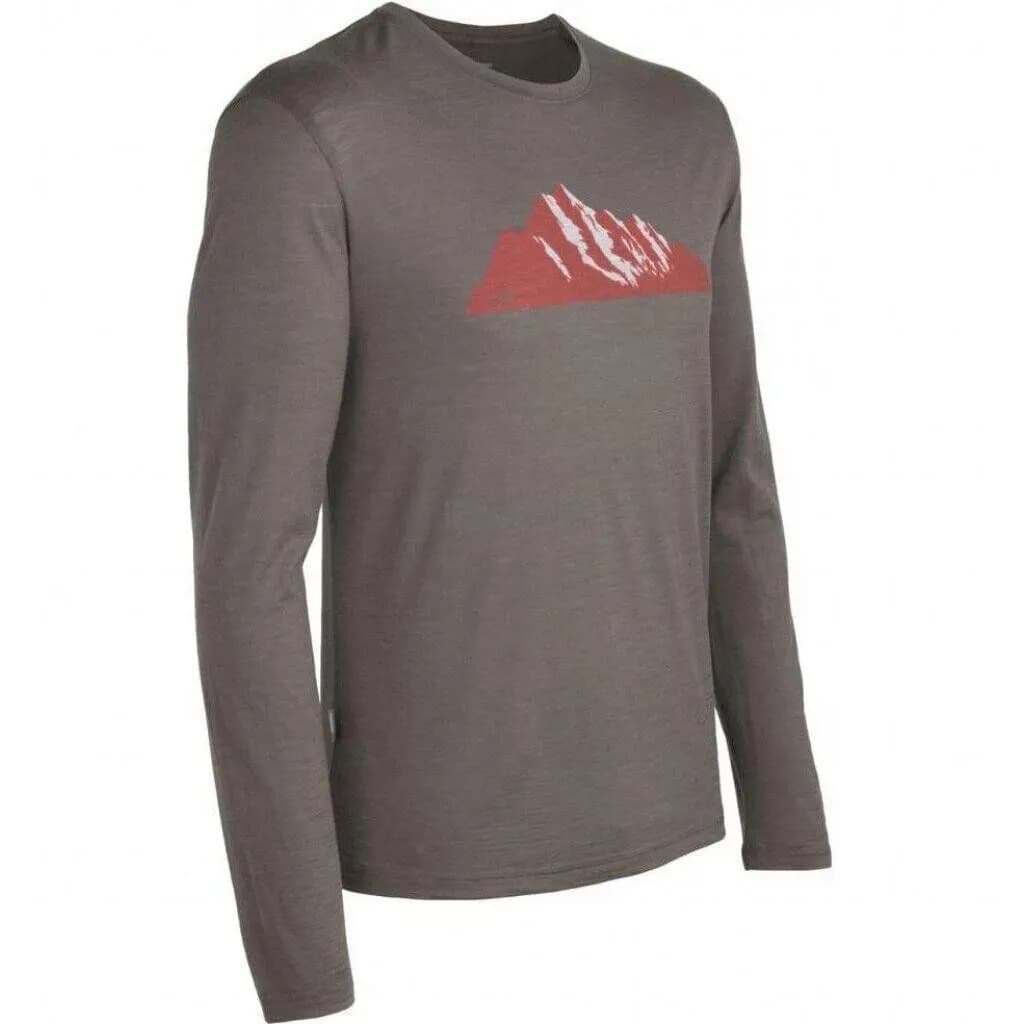 Термофутболка з довгим рукавом ICEBREAKER Tech T Lite LS MEN Roots trail L