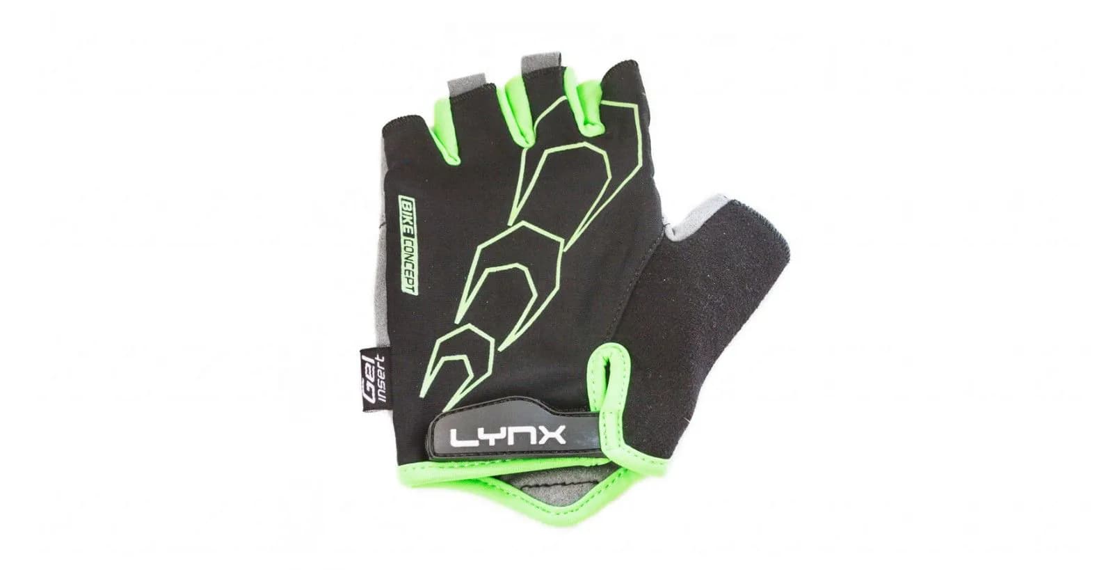 Велорукавички LYNX Lynx Race Black/Green M