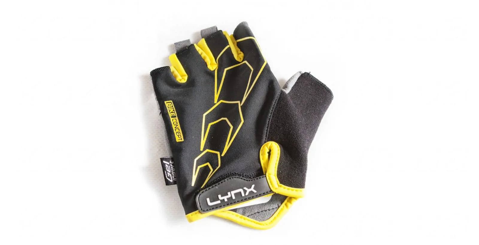 Велорукавички LYNX Lynx Race Black/Yellow M