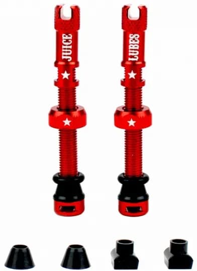 Ніпелі безкамерні Juice Lubes Red 48mm