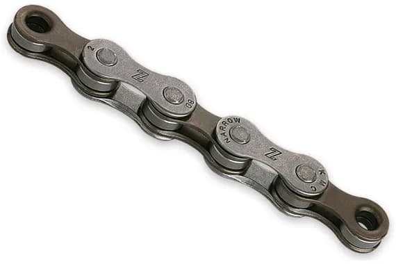 Ланцюг KMC Z7, 6/7 швидкостей, 114 ланок, Grey/Brown + замок