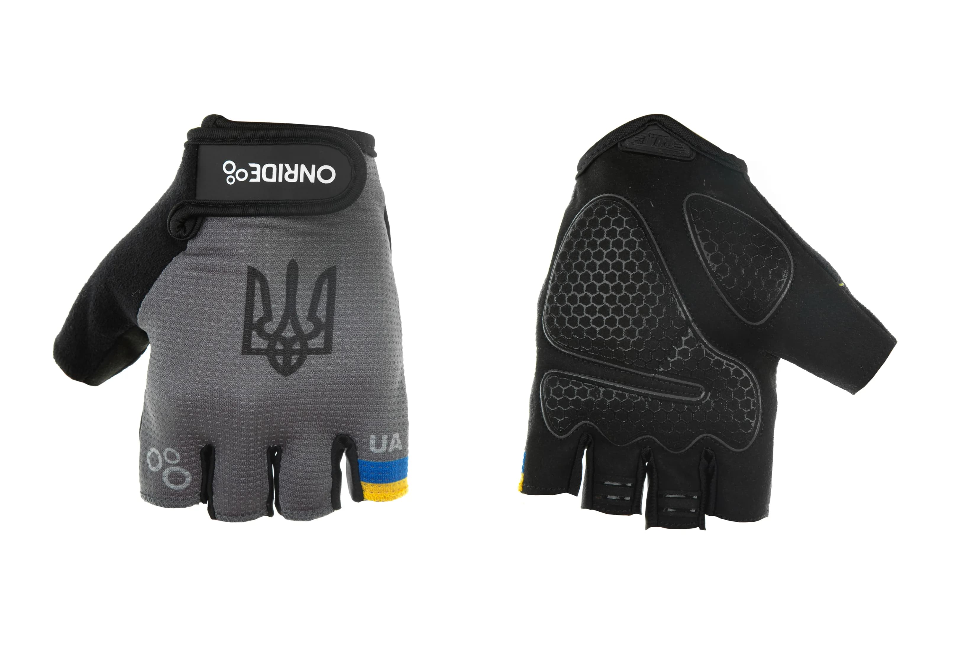 Рукавички ONRIDE Hold 20 UA колір сірий розмір L
