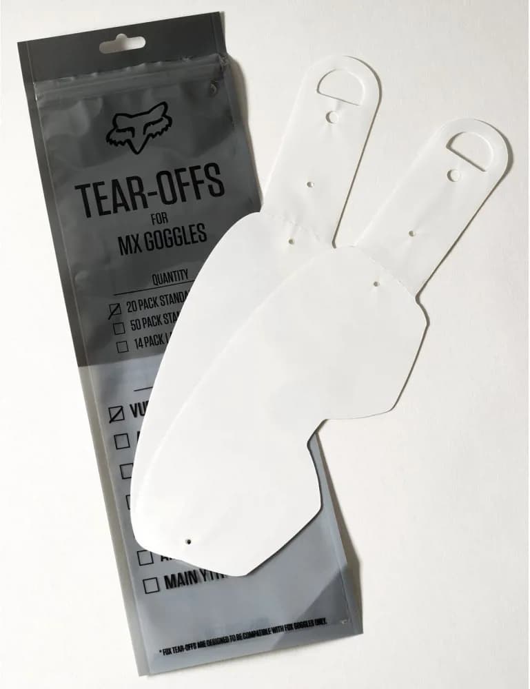 Зривки FOX VUE Tear-Offs Laminated - 14 pack, No Size
