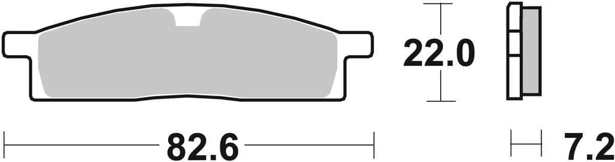 Гальмівні колодки Renthal RC-1 Works Brake Pads, Sintered