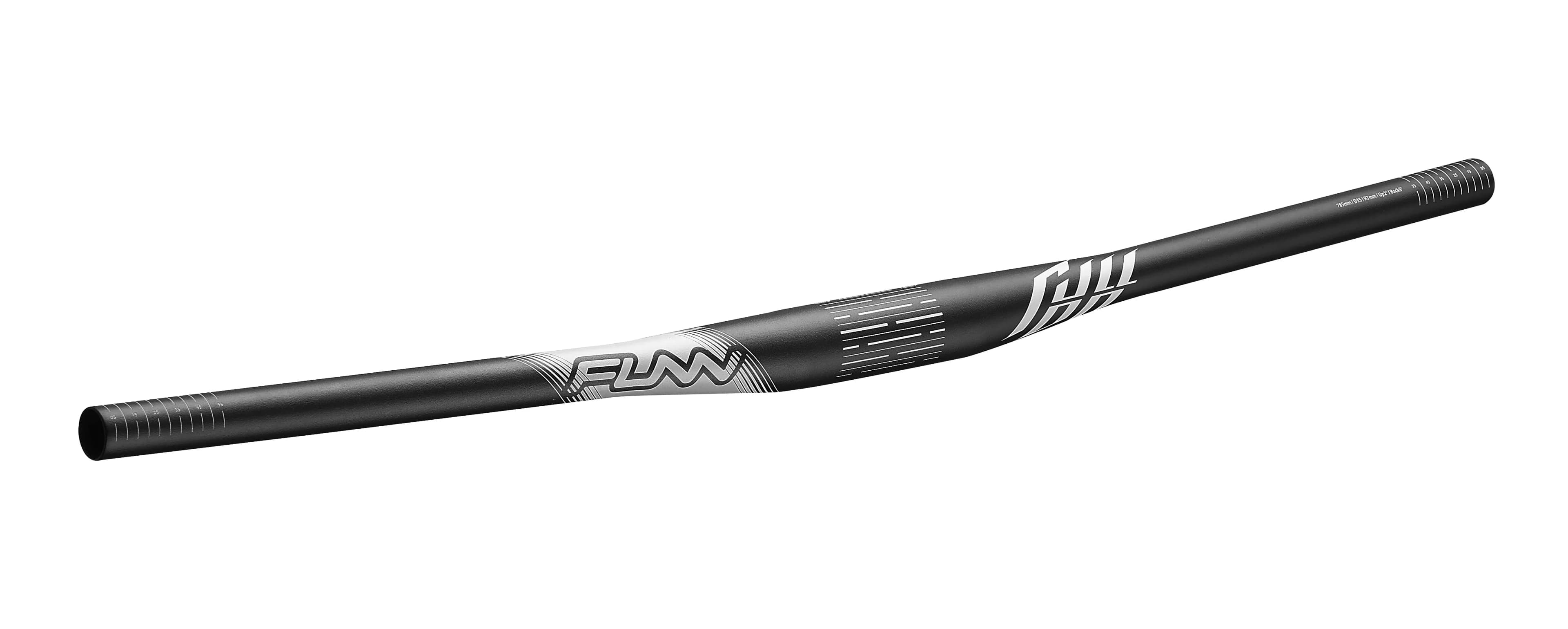 Руль FUNN Full On Ø35, 785 мм, підйом 7 мм, 5/2°, чорний