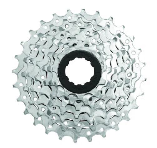 Касета Sun Race M63, 7 швидкостей, 11-28T, срібна