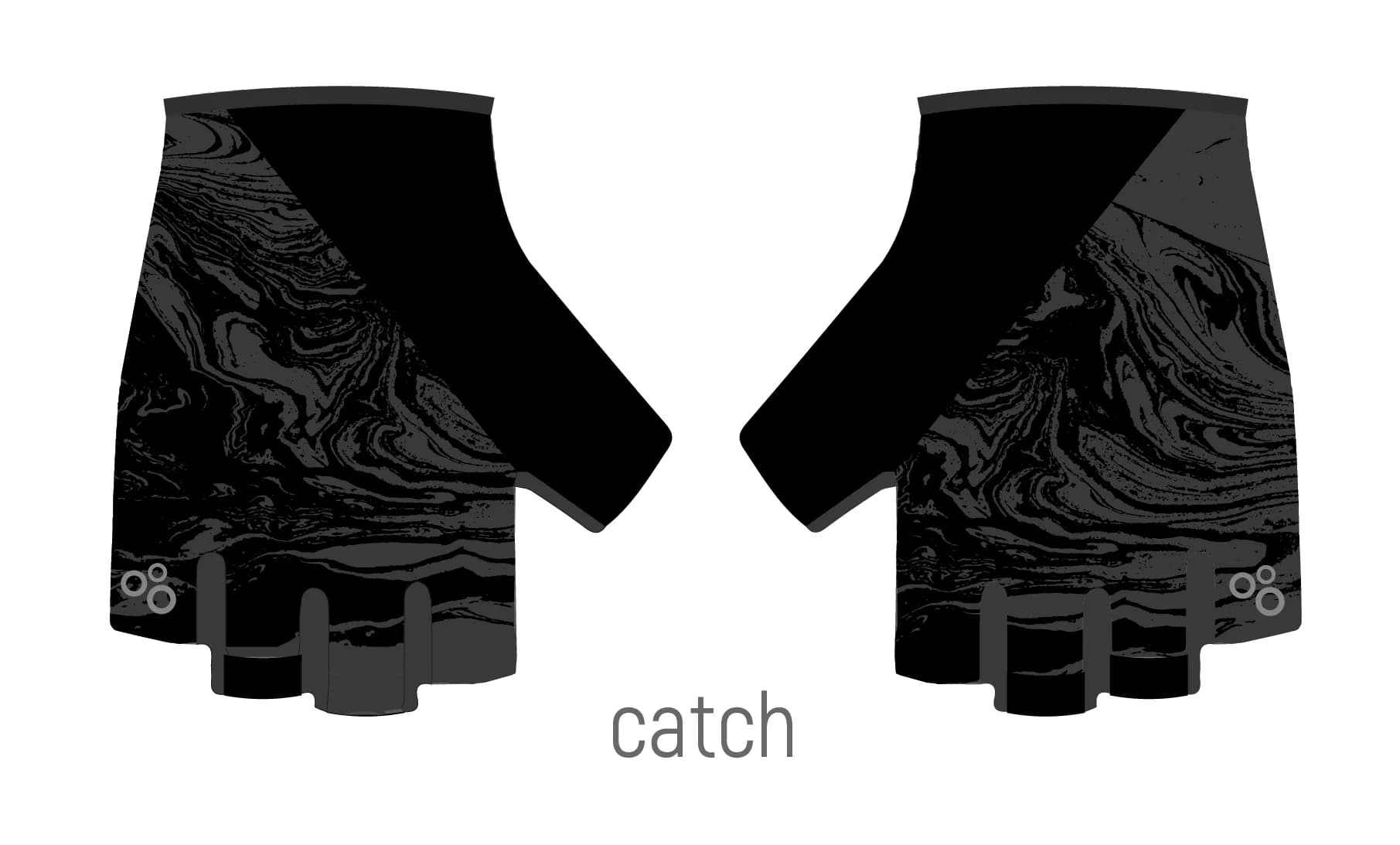 Рукавички ONRIDE Catch 20 Focus колір сірий/чорний розмір L