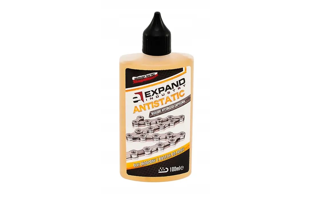 Мастило для ланцюга для металевих з'єднань EXPAND Chain Antistatic oil extra dry для сухої, пыльної погоди 100 мл