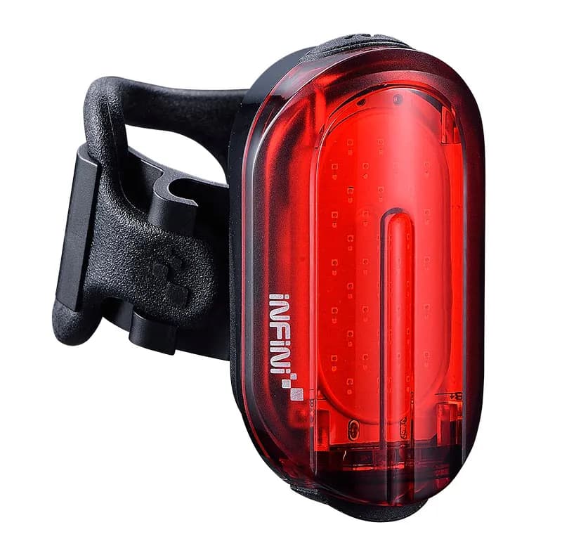 Світло заднє INFINI OLLEY 7 ф-ції чорний USB