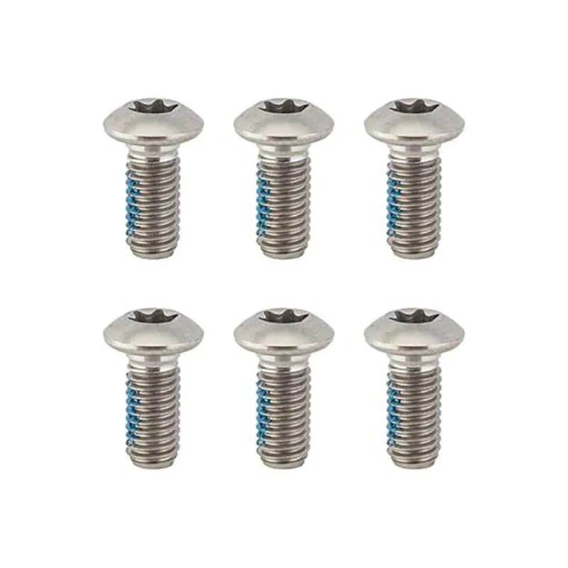 Титанові болти в ротор TEKTRO T25 TI Torx Rotor Bolts, червоний